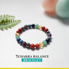 7 Chakra Healing Bracelet – Natural Stone Energy Balancing Bracelet for Peace, Positivity & Protection