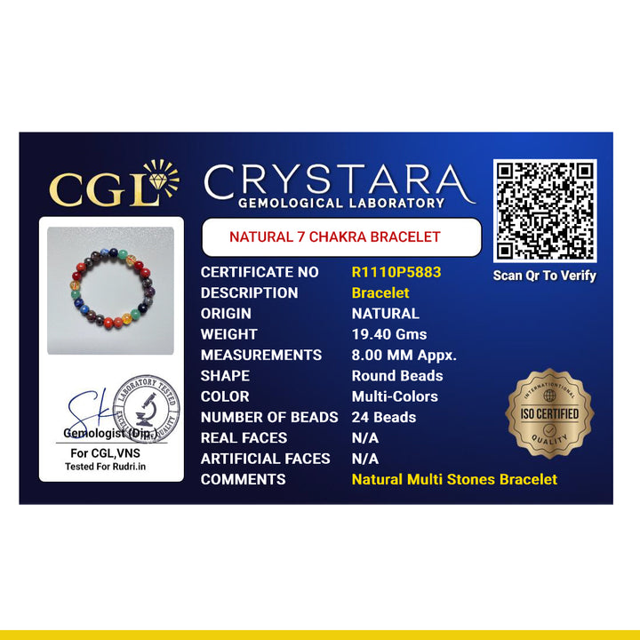 7 Chakra Balance Bracelet