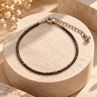 Raw Pyrite Anklet (Lab Certified)