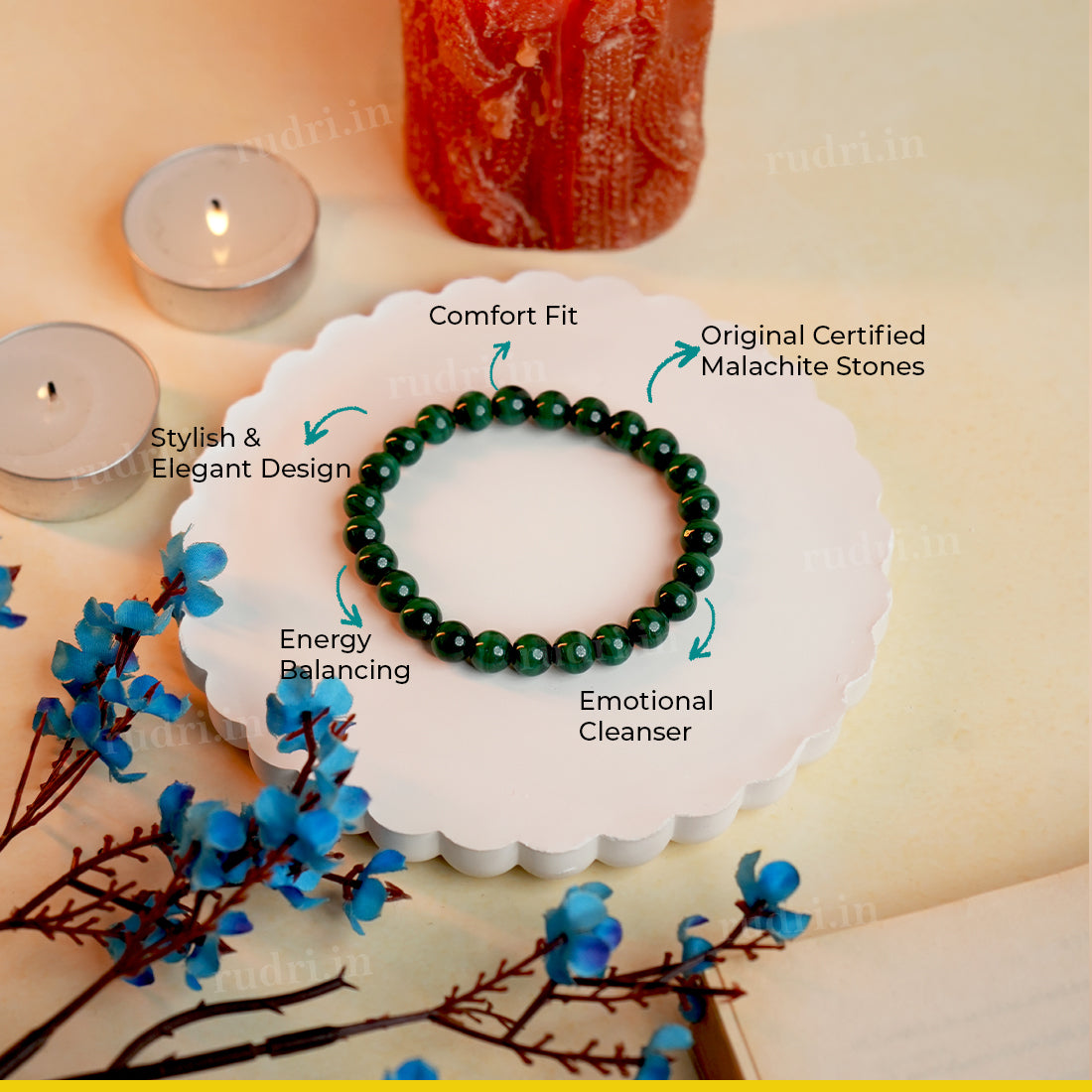 Green Melachite Bracelet