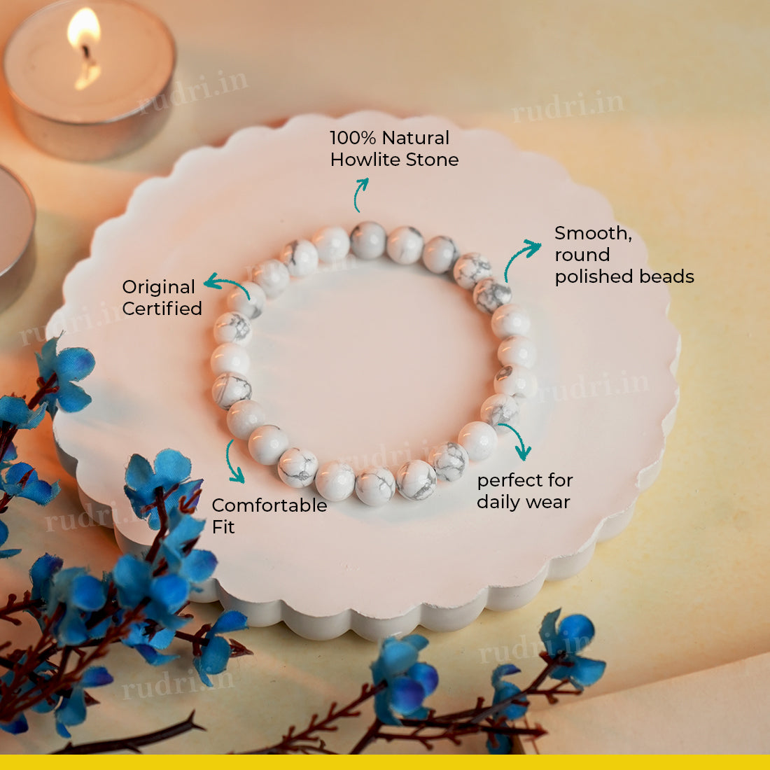 Howlite Bracelet