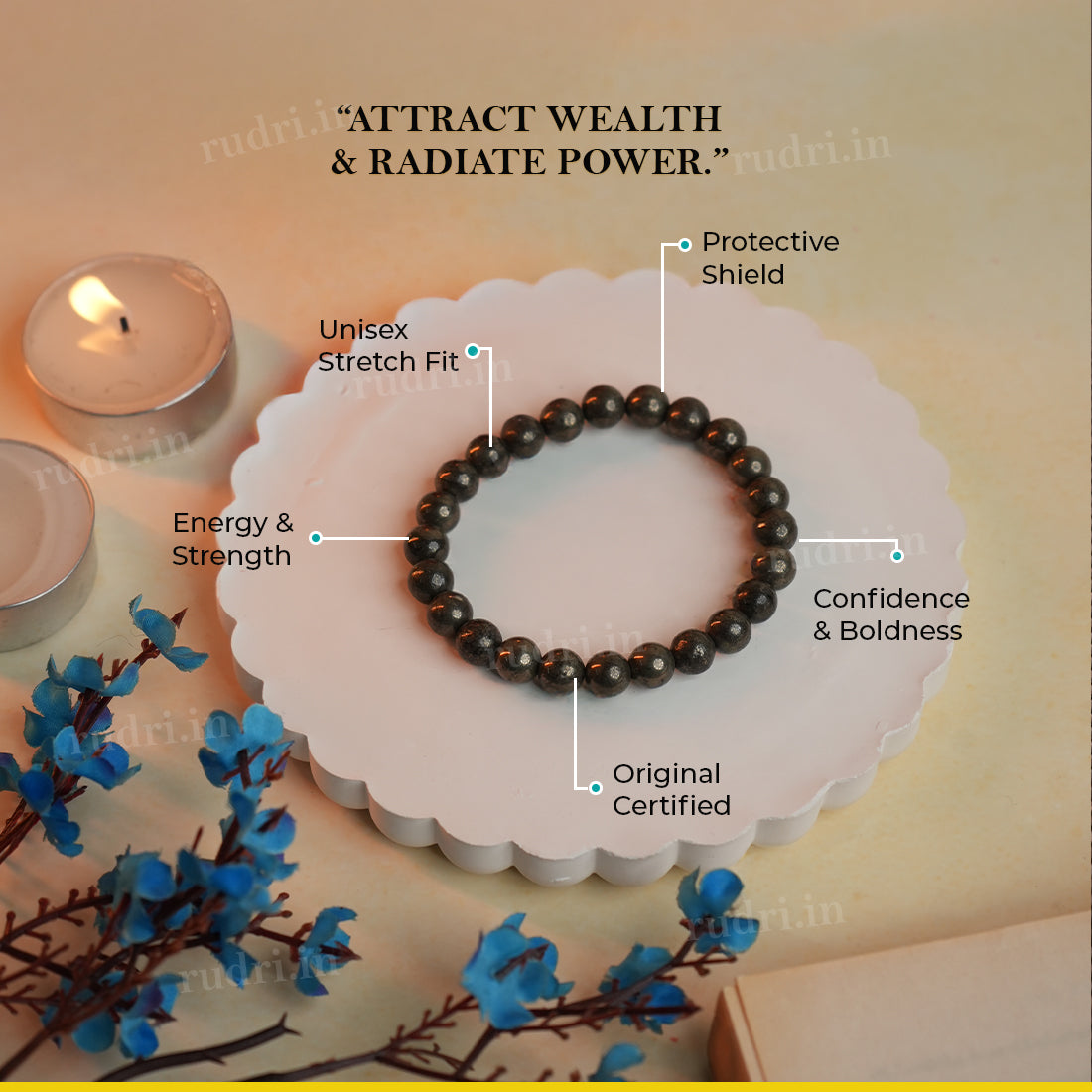 Pyrite Wealth Bracelet
