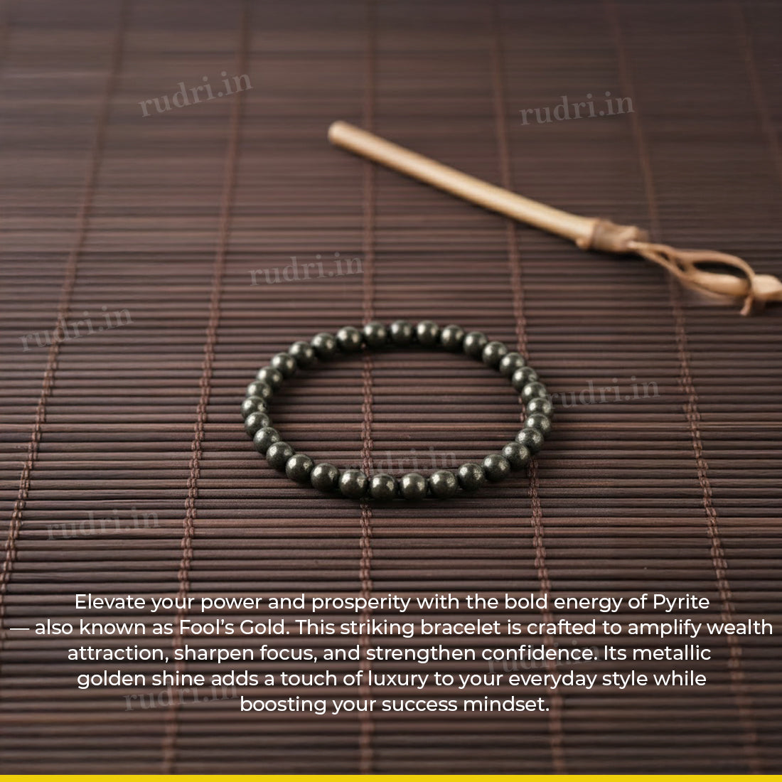Pyrite Wealth Bracelet