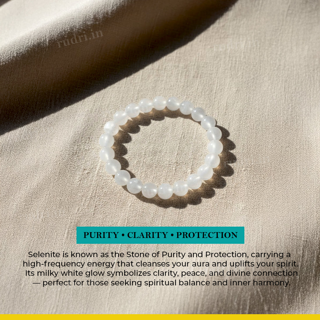 Selenite Radiance Bracelet