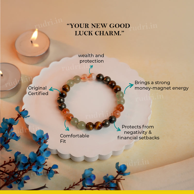 Money Magnet Bracelet – Natural Crystal Bracelet