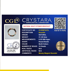 Money Magnet Bracelet – Natural Crystal Bracelet