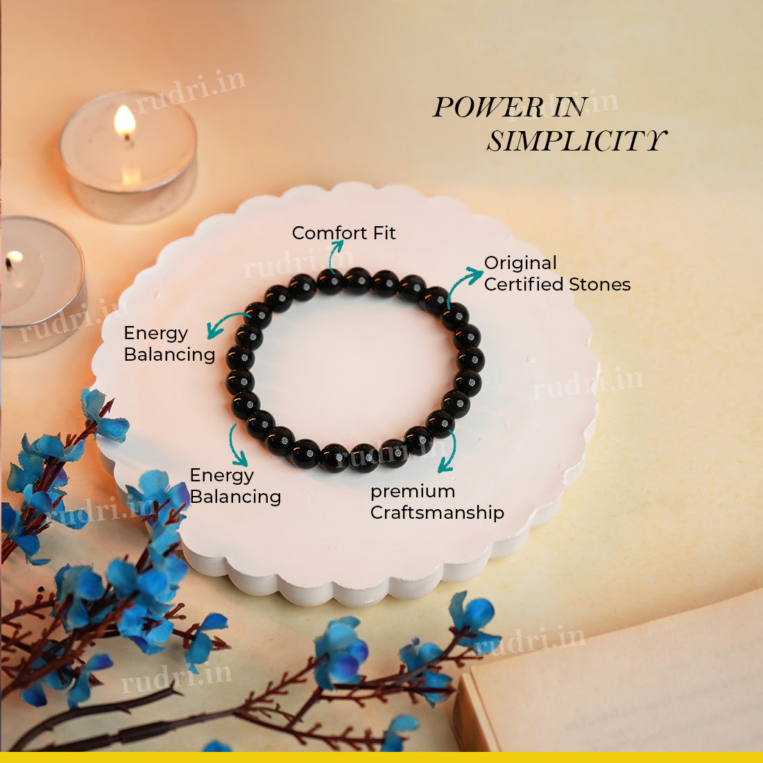 Black Obsidian Bracelet