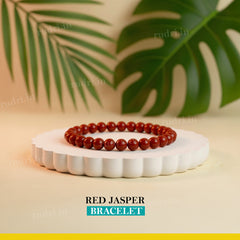 Red Jasper Bracelet – Natural Stone Bracelet