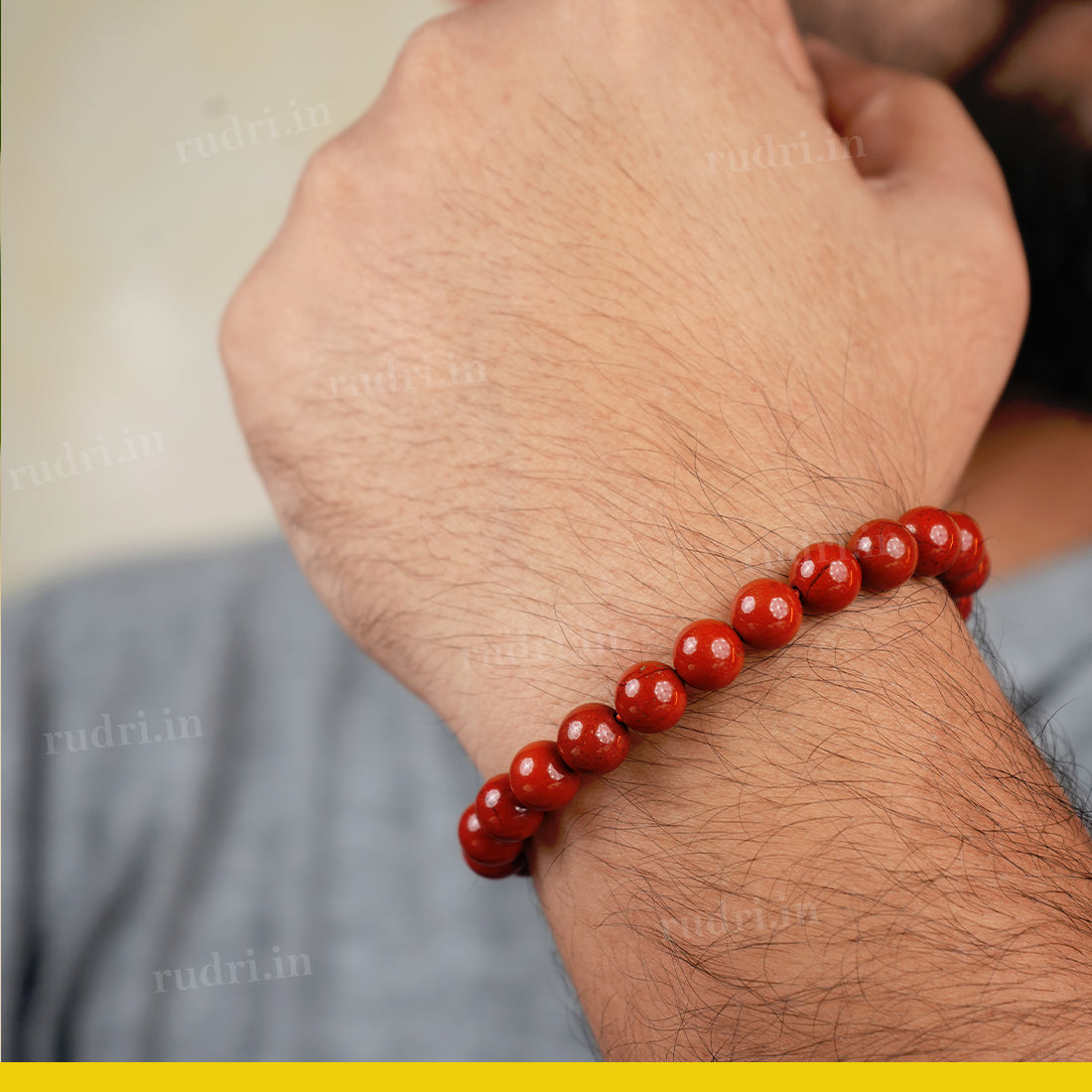 Red Jasper Harmony Bracelet- For Grounding & Stability