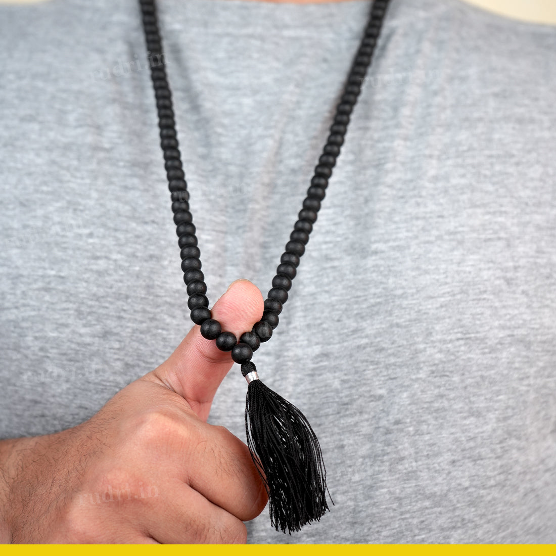 Natural Karungali Mala 8 mm