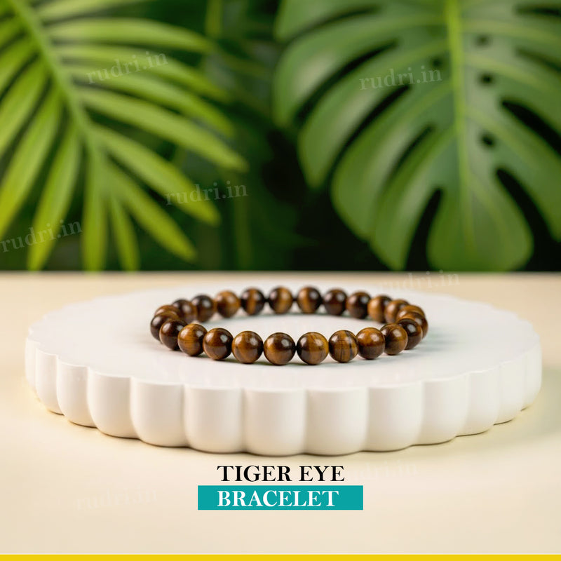 Tiger Eye Bracelet – Natural Tiger Eye Stone Bracelet