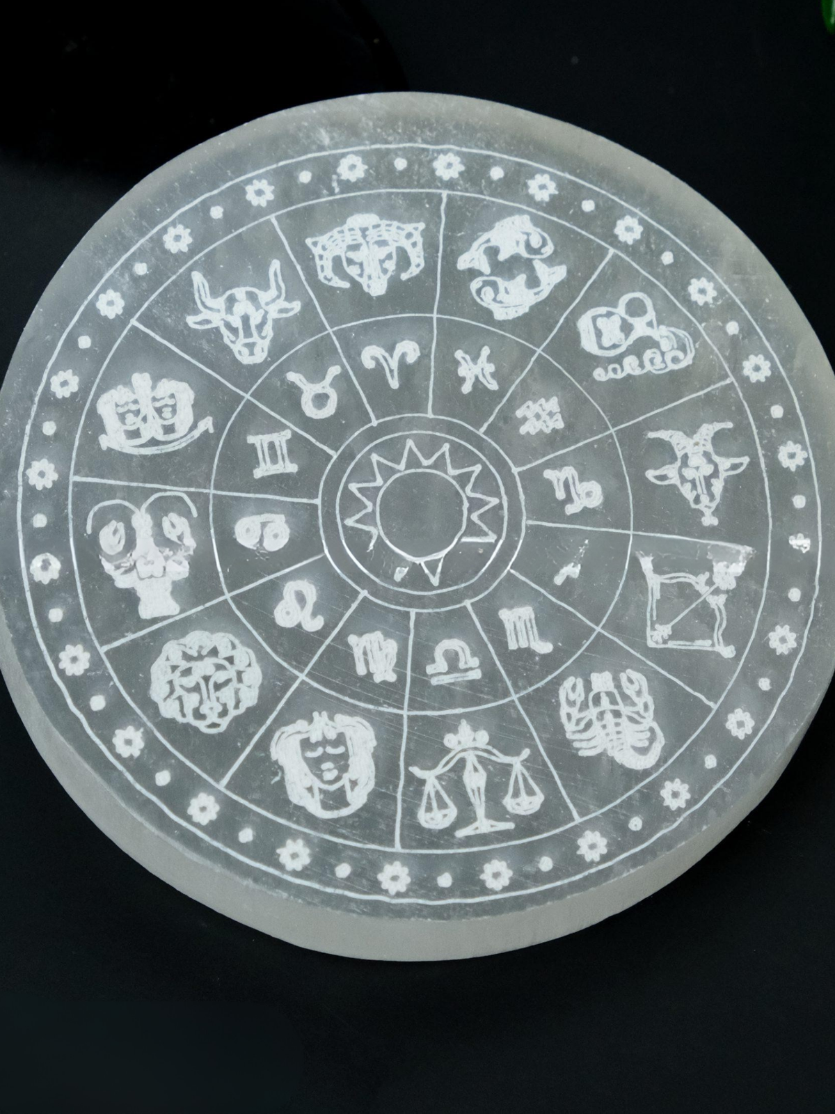 Selenite Crystal Recharging Plate mobile