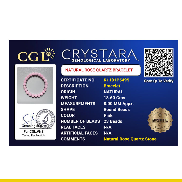 Rose Quartz Love Heritage Bracelet